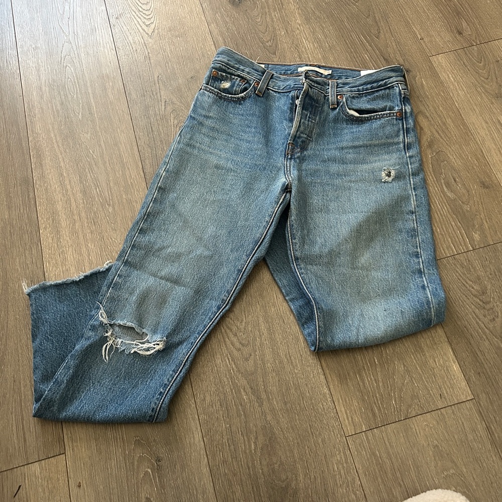 Levi’s wedgie straight jeans